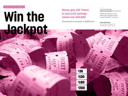 Win the Jackpot